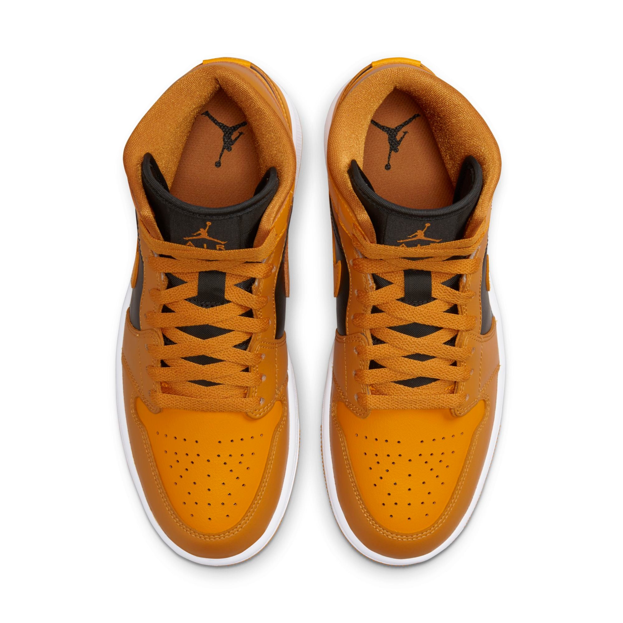 [BQ6472-700] Womens Air Jordan RETRO 1 MID 'CHUTNEY TAXI' (W)