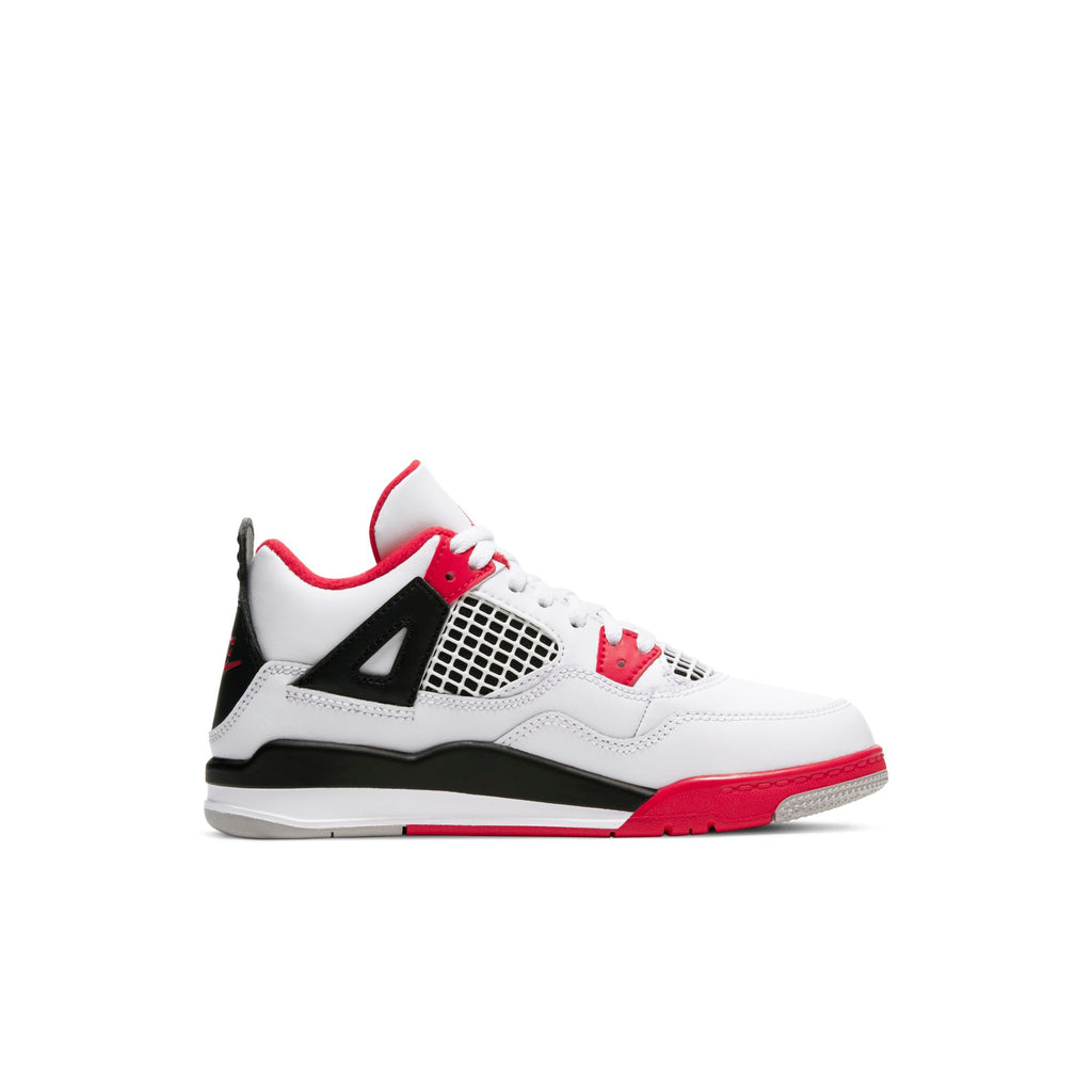 [BQ7669-160] Preschool Air Jordan RETRO 4 'FIRE RED (2020) (PS)'