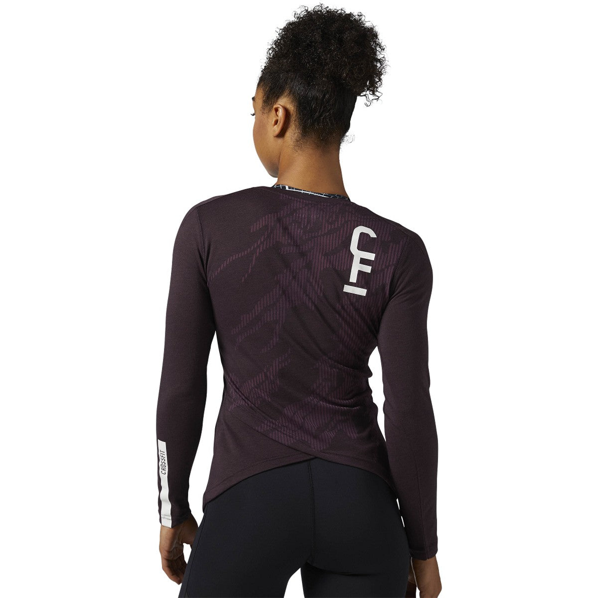 [BQ9850] Womens Reebok RCF Crossfit Burnout Long Sleeve Tee