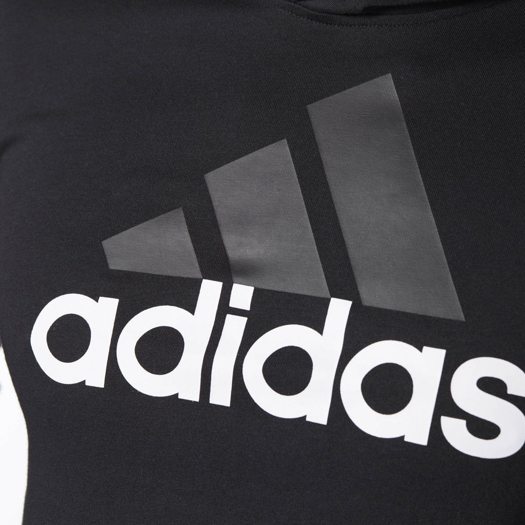 [BR1453] Mens Adidas Long Sleeve Badge Of Sport Hoody
