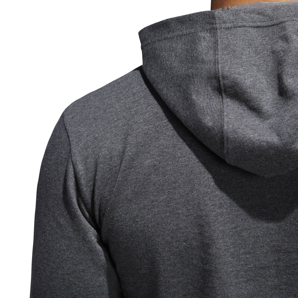 [BR1455] Mens Adidas Long Sleeve Badge Of Sport Hoody