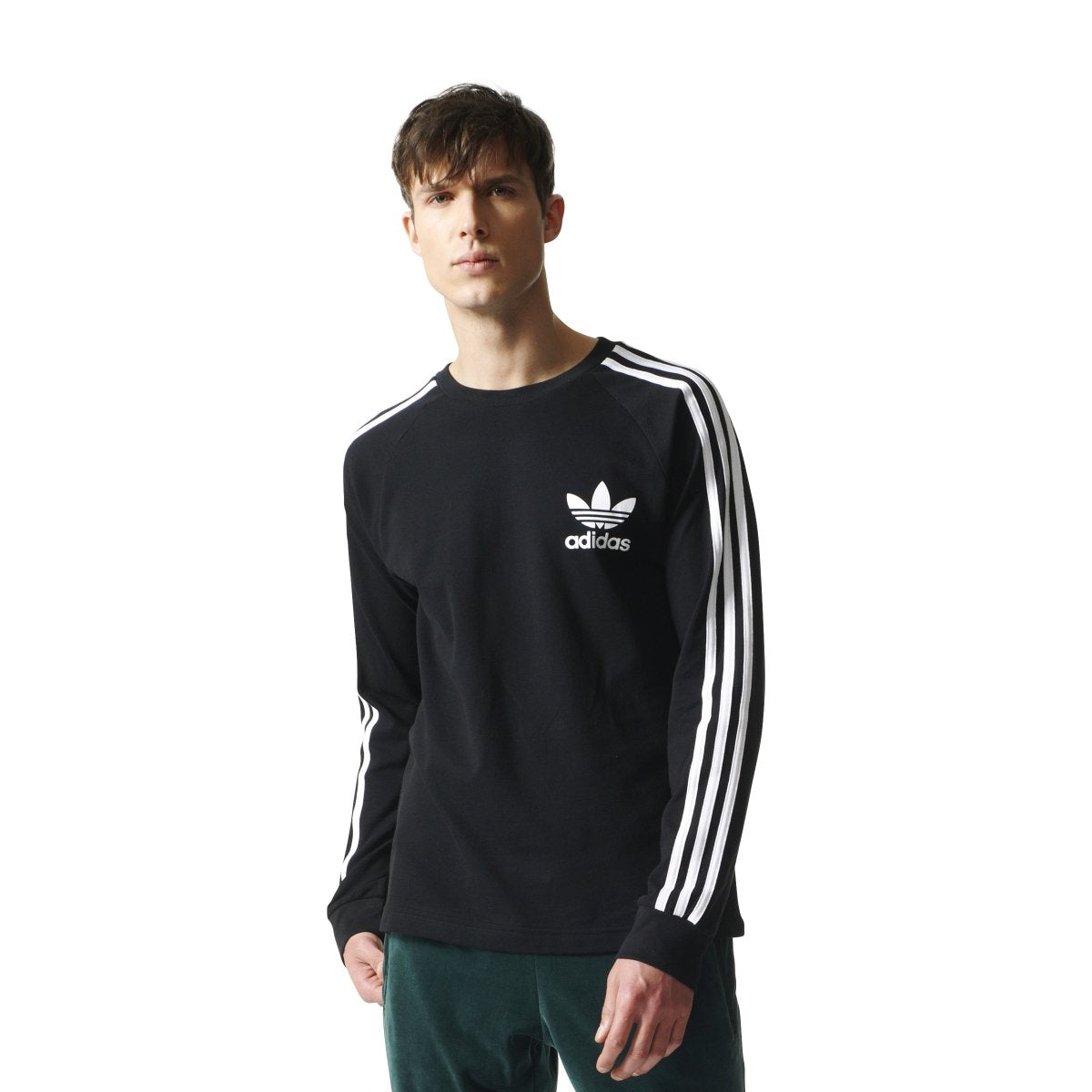 [BR2042] Long Sleeve Pique Tee