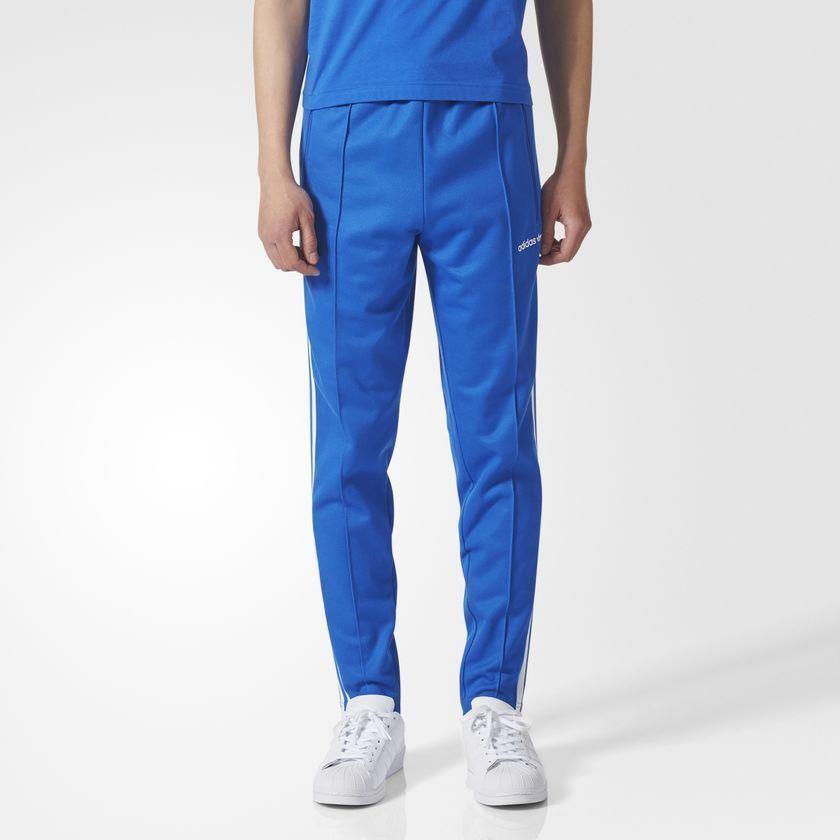 [BR2205] Mens Adidas Beckenbauer Open Hem Track Pant