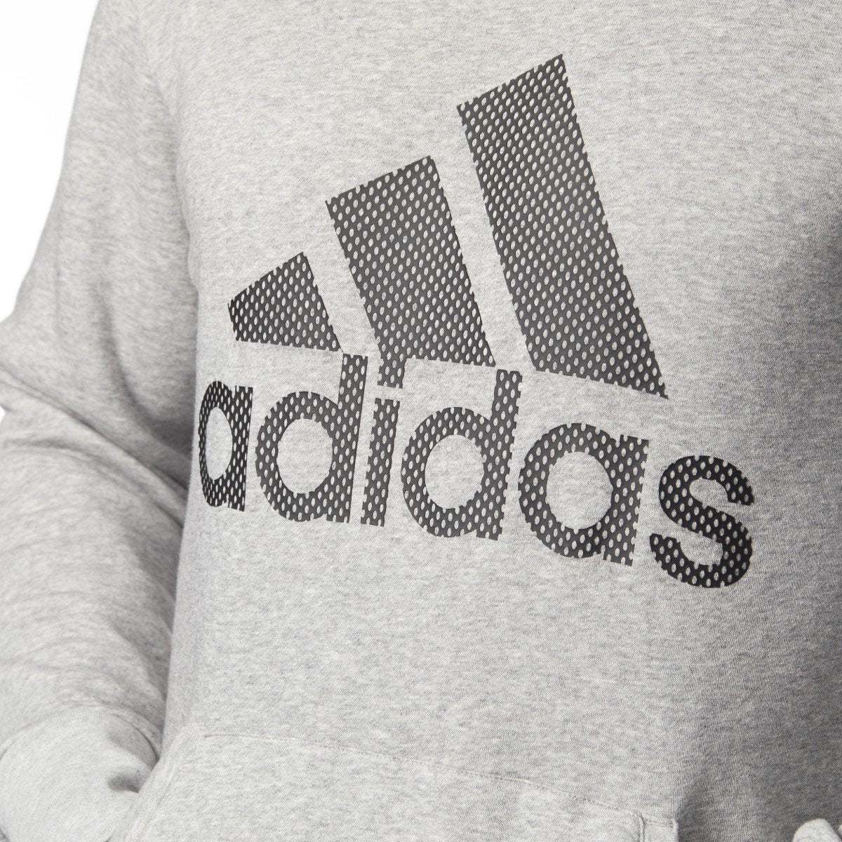 [BR3229] Mens Adidas Essentials Cotton Logo Hoodie