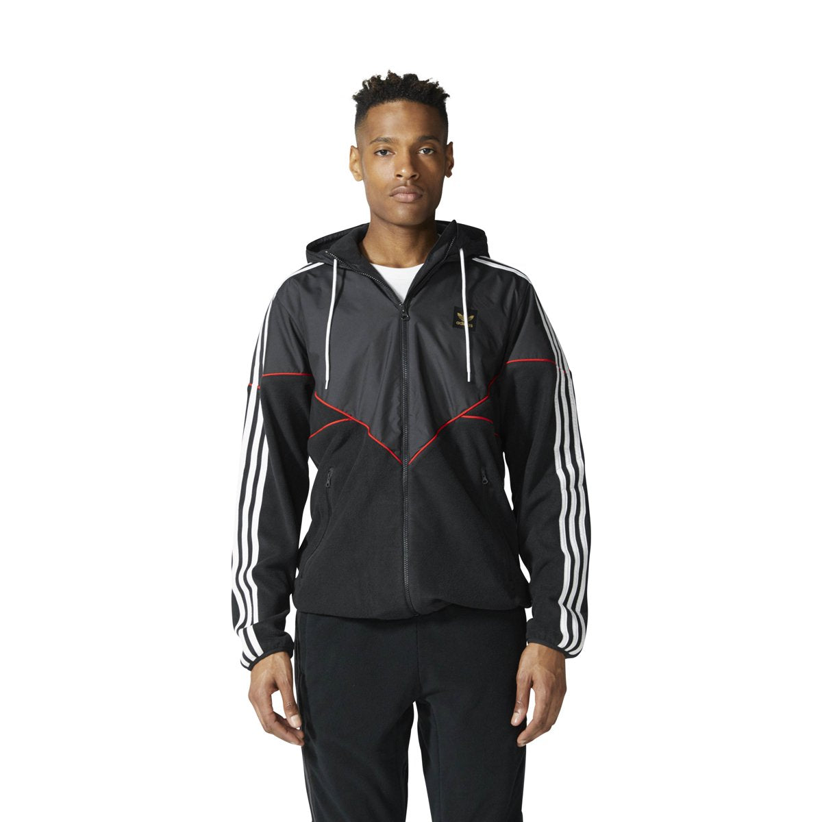 [BR4016] Premiere Fleece Windbreaker Jacket 