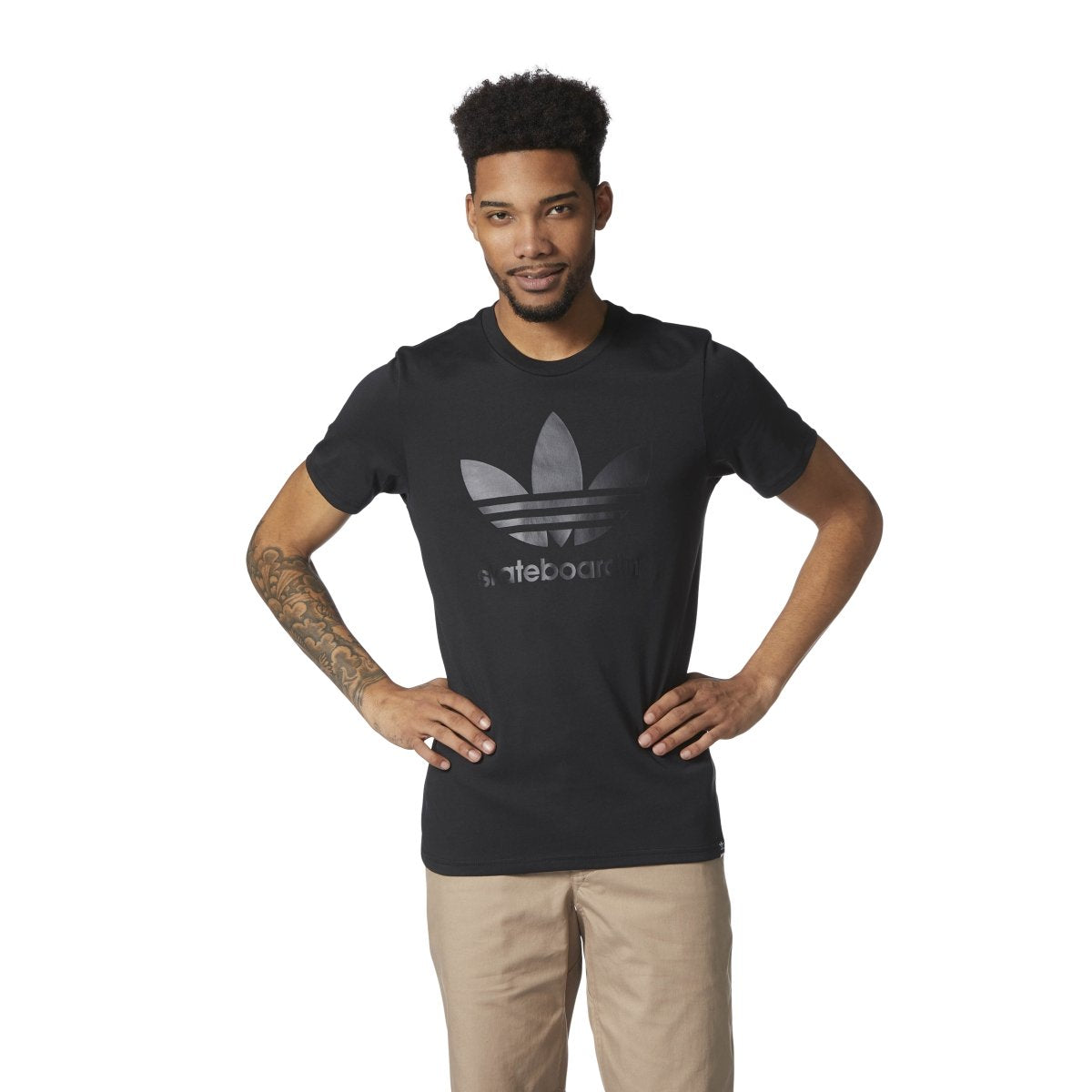 [BR5009] Mens Adidas Trefoil Clima 3.0 Tee