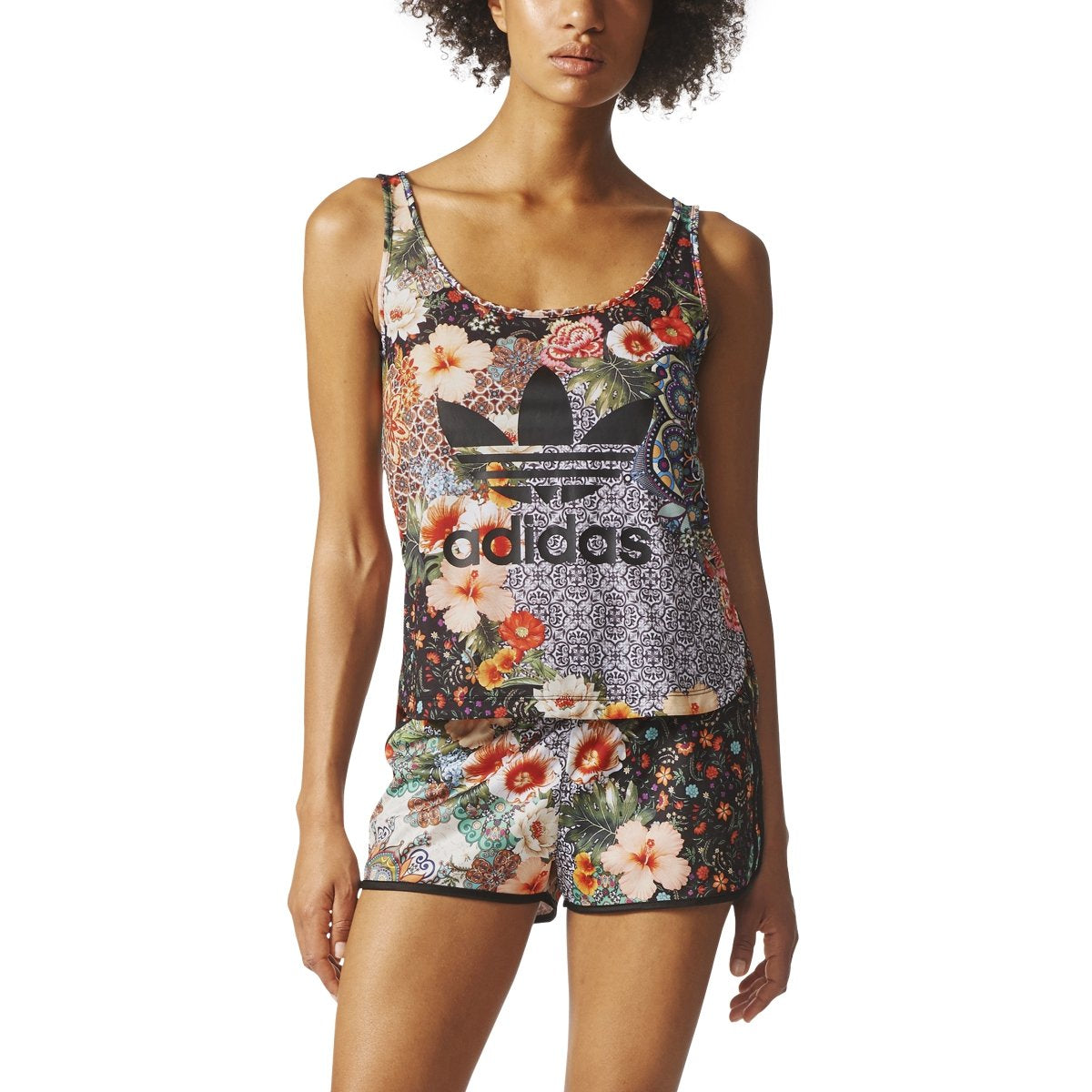 [BR5124] Womens Adidas Jardim Agharta Tank Top