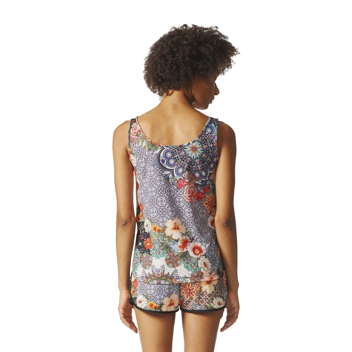 [BR5124] Womens Adidas Jardim Agharta Tank Top