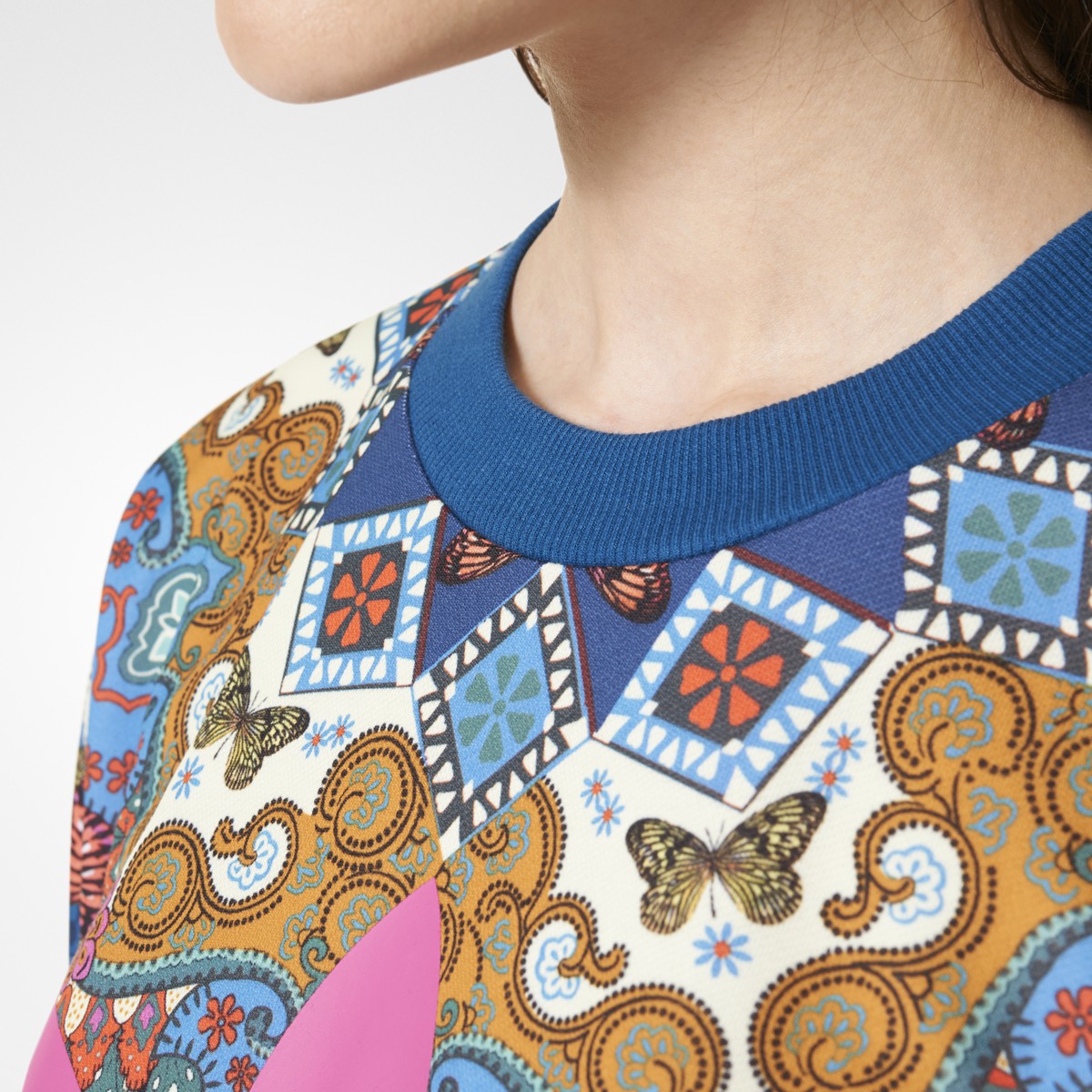 [BR5136] Womens Adidas Originals Borbomix Sweatshirt