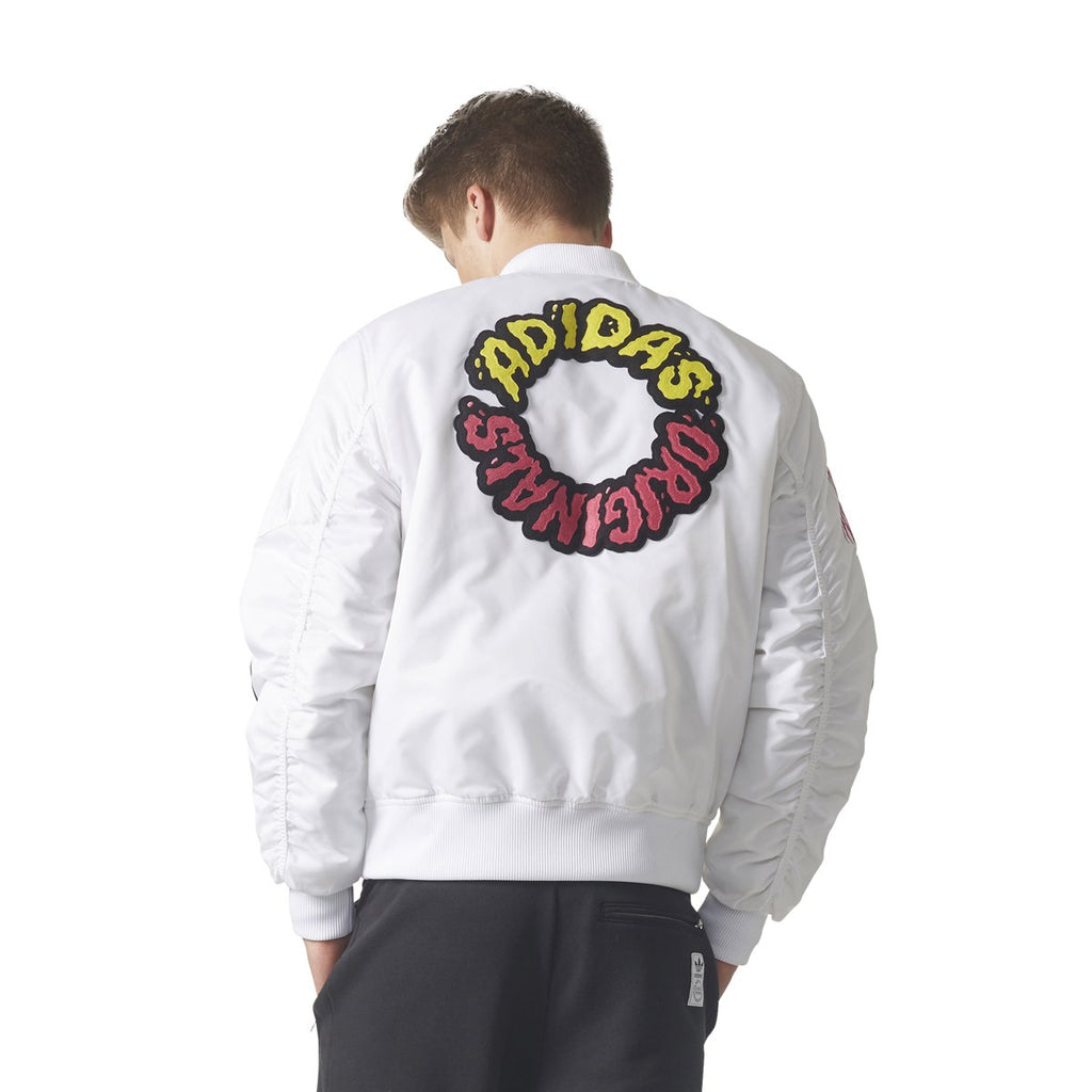 [BR7149] Mens Adidas Logo Padded Bomber