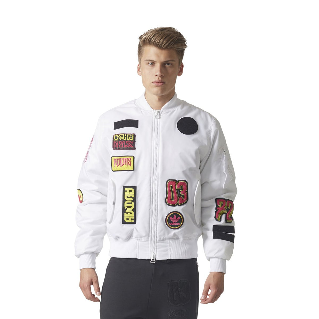 [BR7149] Mens Adidas Logo Padded Bomber