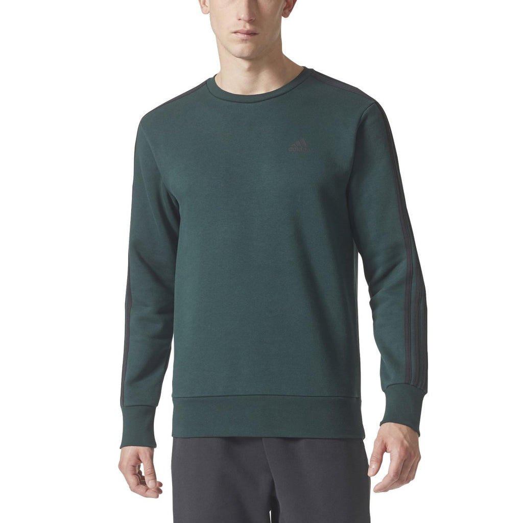 [BS2220] Mens Adidas Essential 3S Crew Sweatshirt