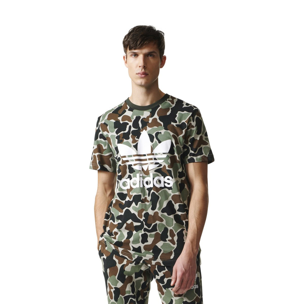 [BS4973] Camo Trefoil Tee