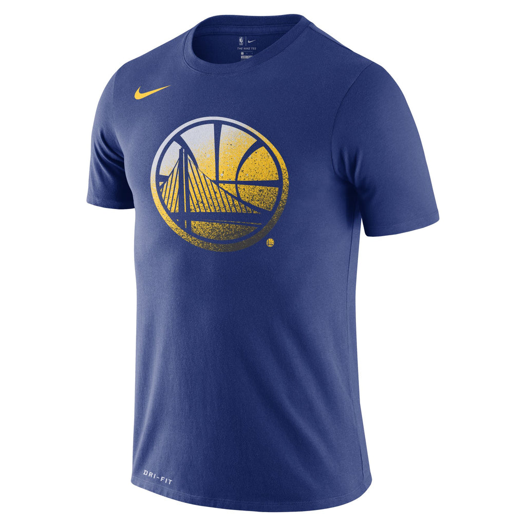 [BV1431-495] Mens Nike NBA Golden State Warriors Mezzo Print T-Shirt
