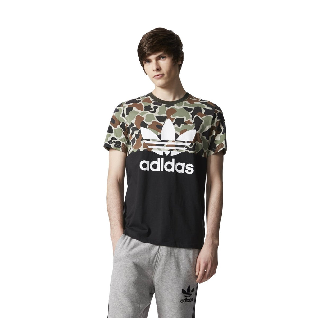 [CD1696] Camouflage Color Tee
