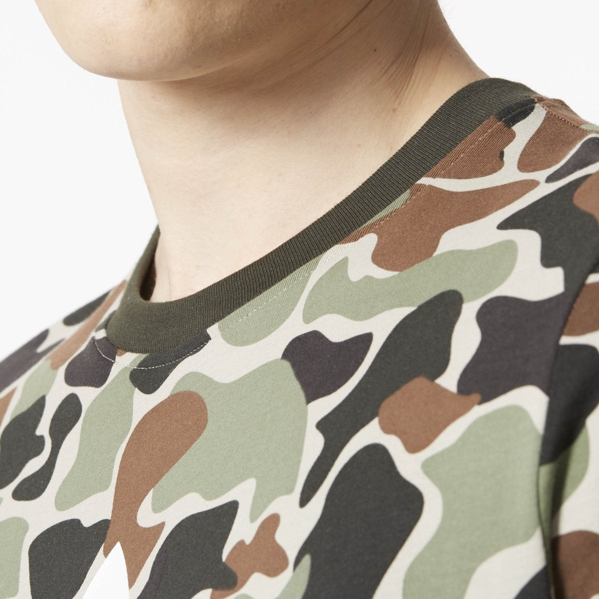 [CD1696] Camouflage Color Tee