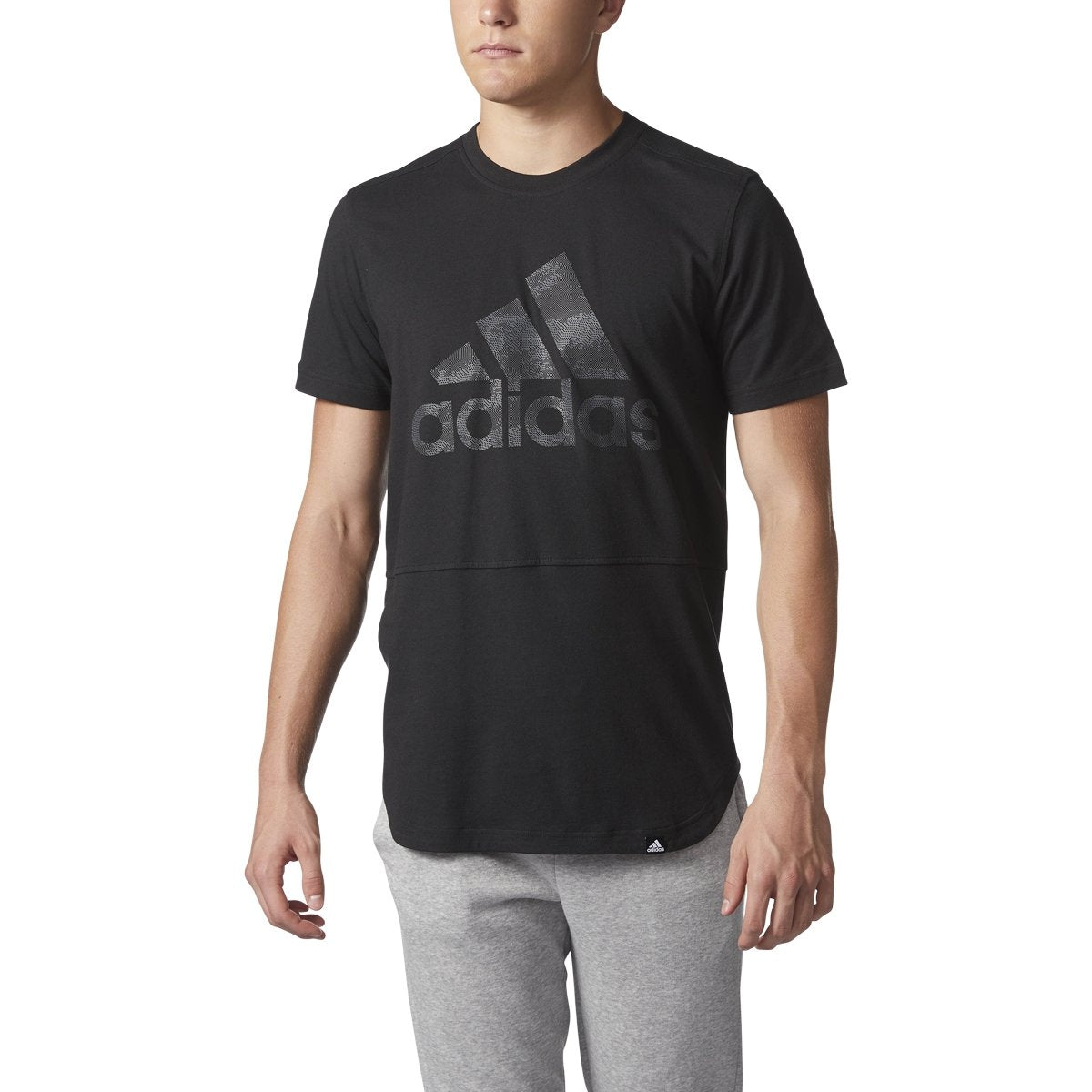 [CD4321] Mens Adidas Badge Of Sport Tee