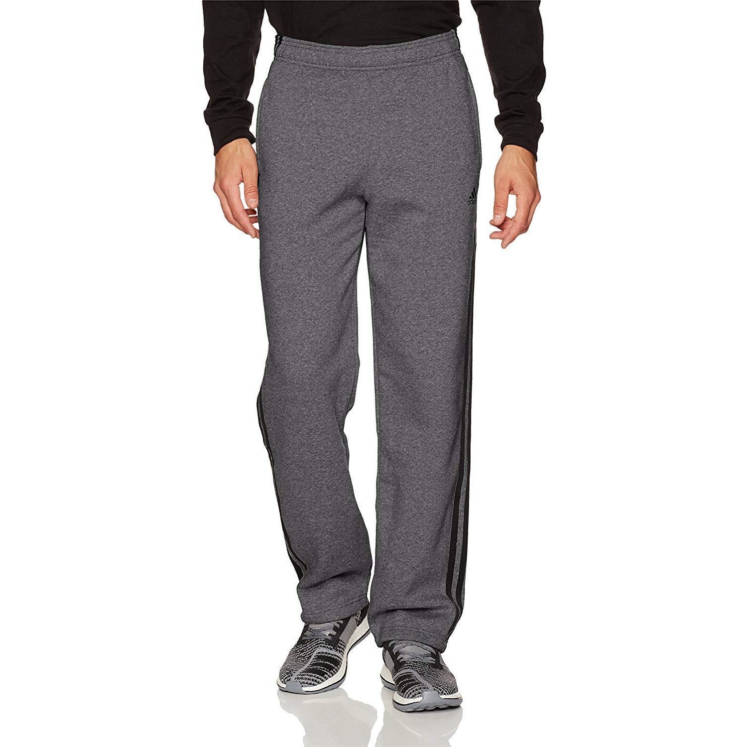 [CD8864] Mens Adidas Essentials 3-Stripes Fleece Pants