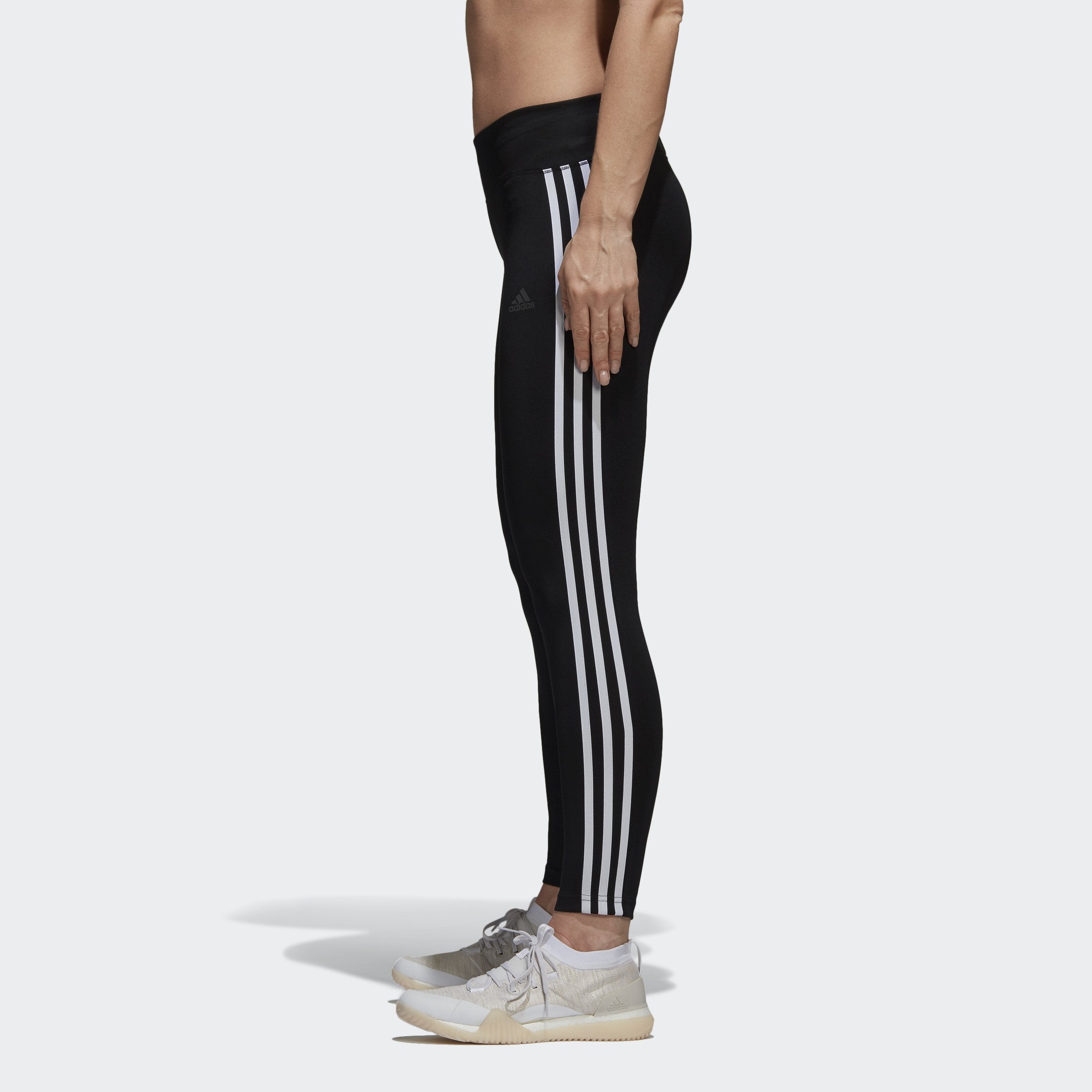 [CE2036] Womens Design 2 Move Climalite 3 Stripes Tights