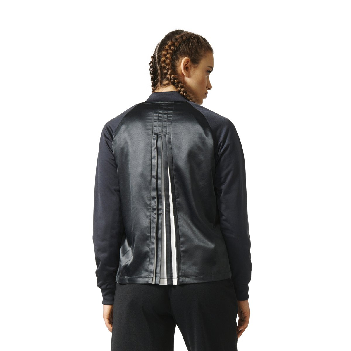 [CF1161] Womens Adidas Info Poster Superstar Track Jacket