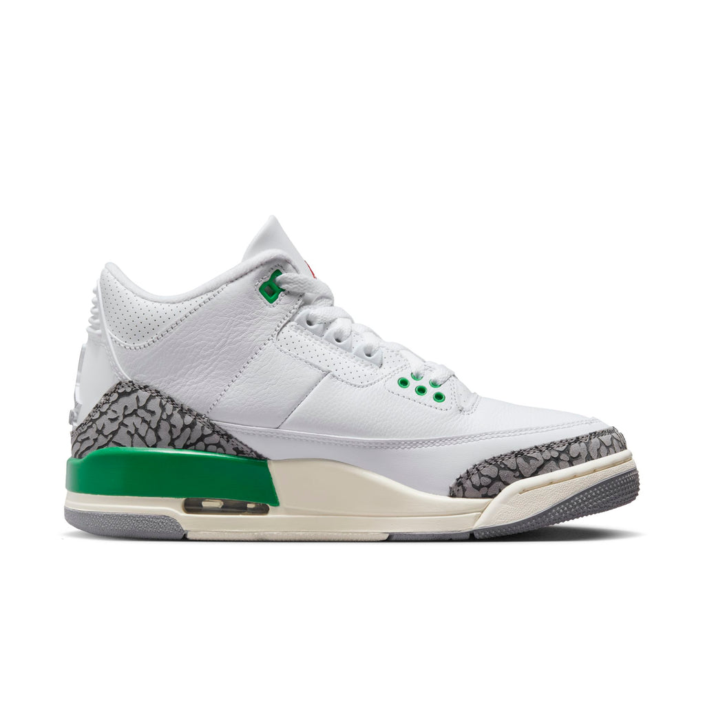 [CK9246-136] Womens Air Jordan RETRO 3 'LUCKY GREEN'