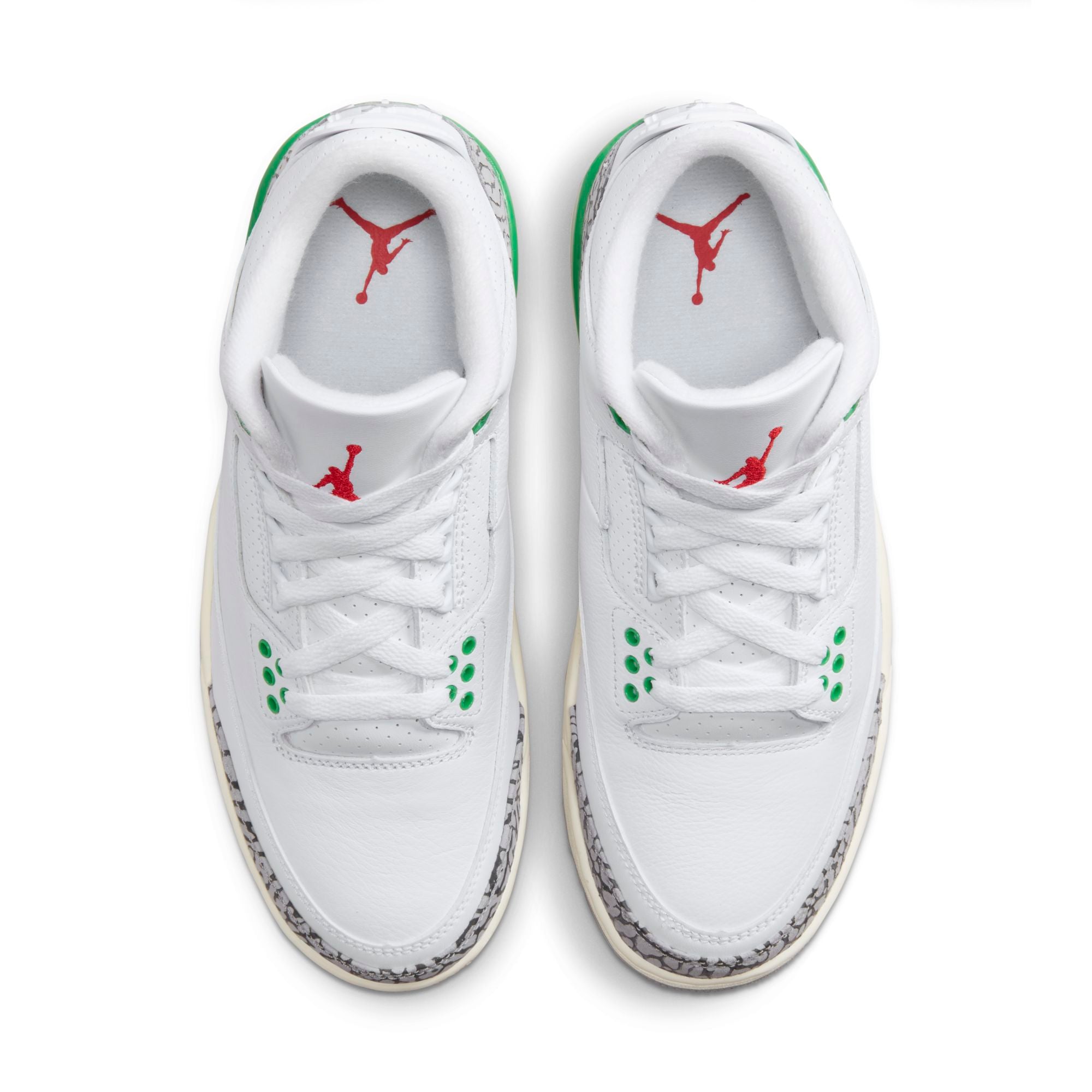 [CK9246-136] Womens Air Jordan RETRO 3 'LUCKY GREEN'