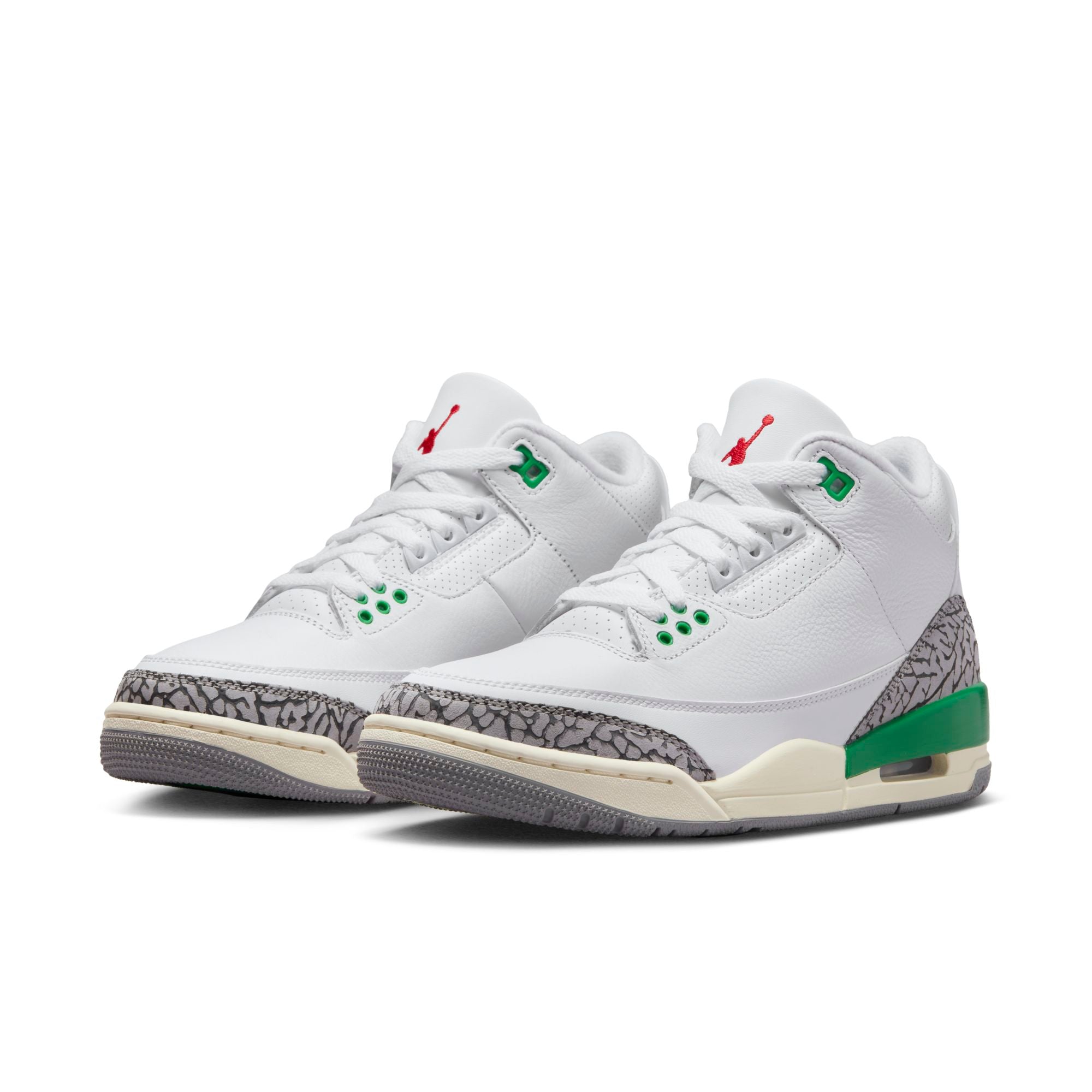 [CK9246-136] Womens Air Jordan RETRO 3 'LUCKY GREEN'