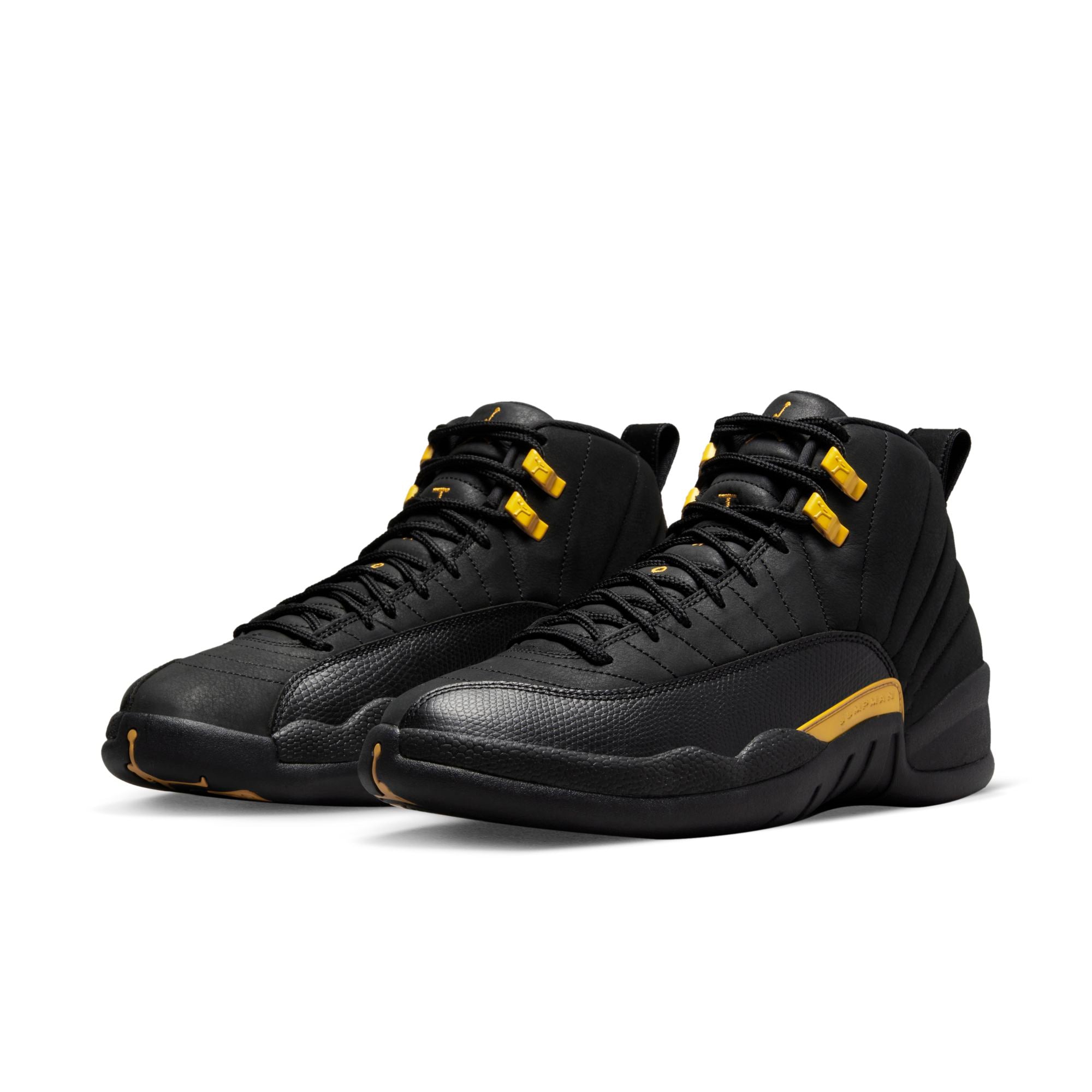 [CT8013-071] Mens Air Jordan Retro 12 'Black Taxi'