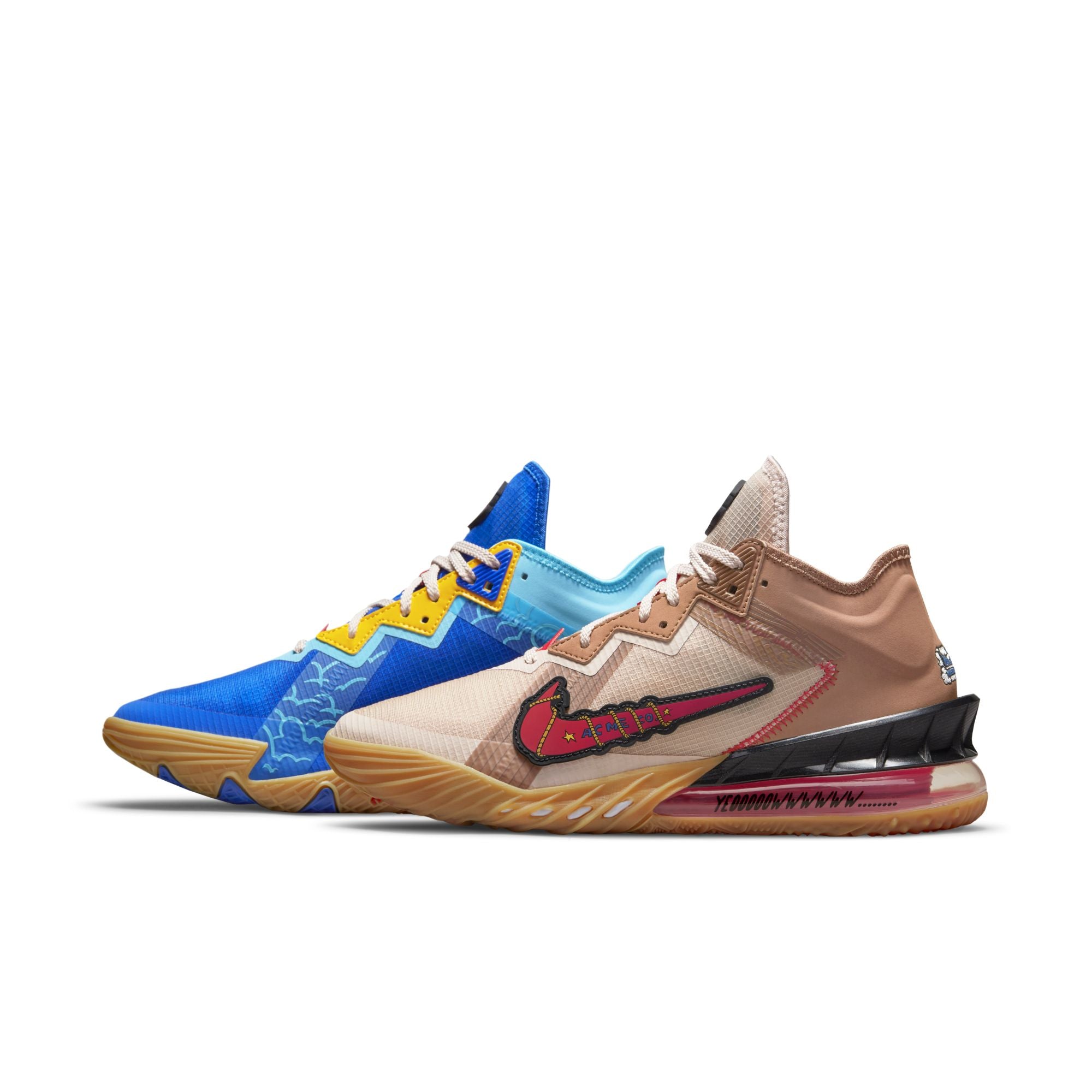 [CV7562-401] Mens Nike Lebron 18 Low Space Jam