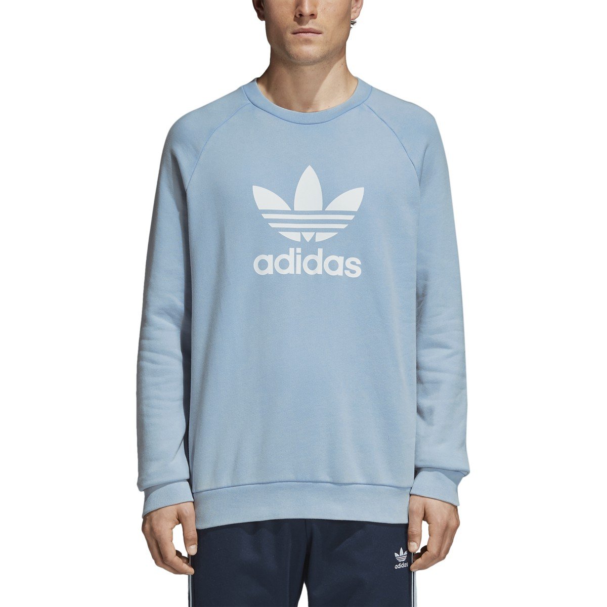 [CV8643] Mens Adidas Originals Trefoil Crew