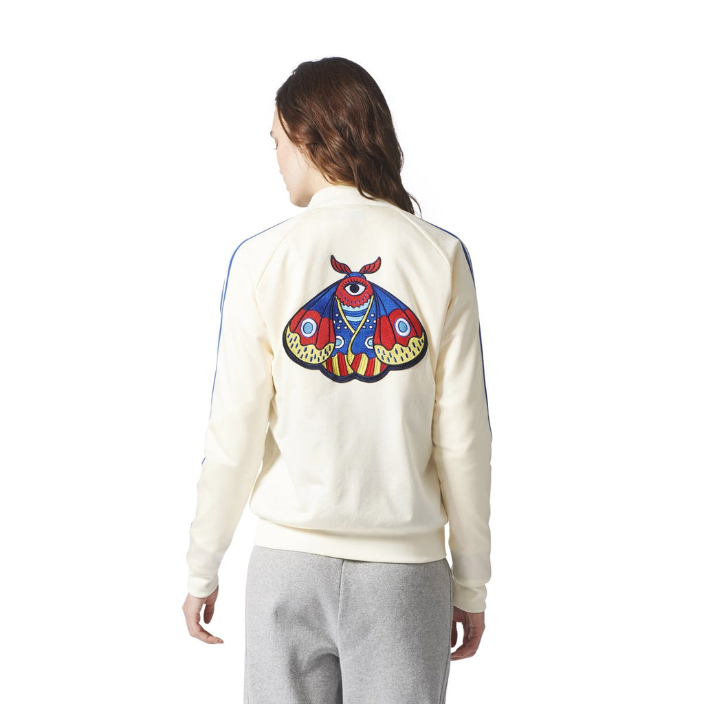 [CV9431] Womens Adidas Embellished Arts Superstar Track Jacket