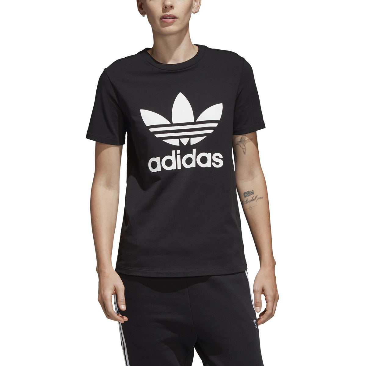 [CV9888] Womens Adidas Originals Trefoil Tee