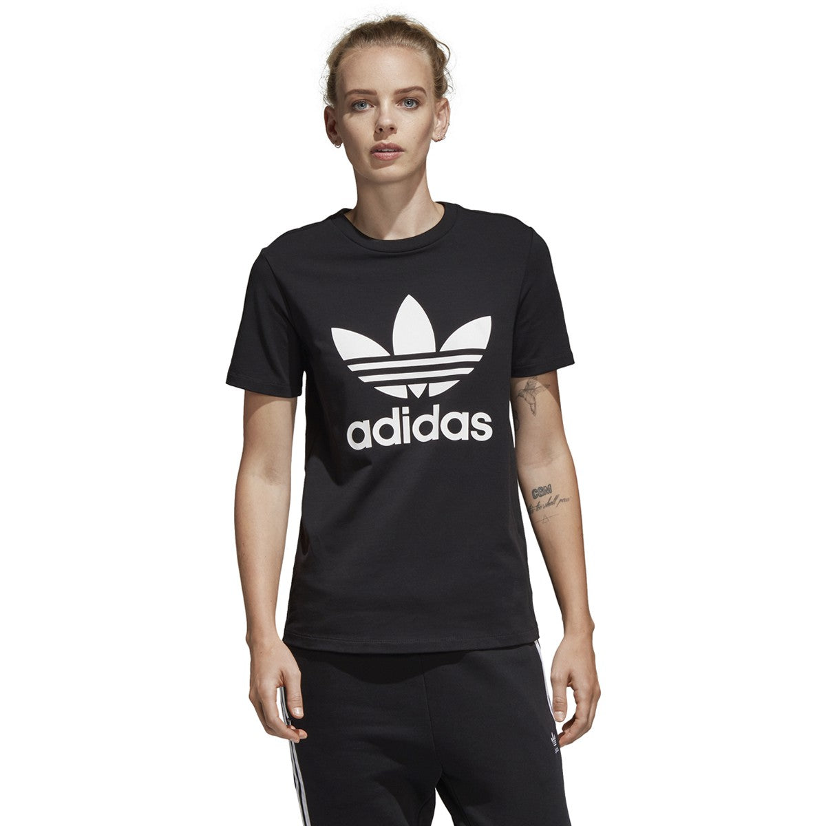 [CV9888] Womens Adidas Originals Trefoil Tee