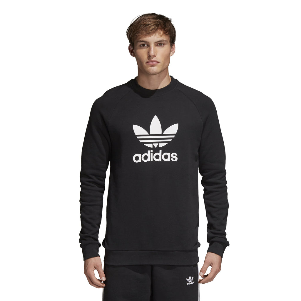 [CW1235] Mens Adidas Originals Trefoil Crew