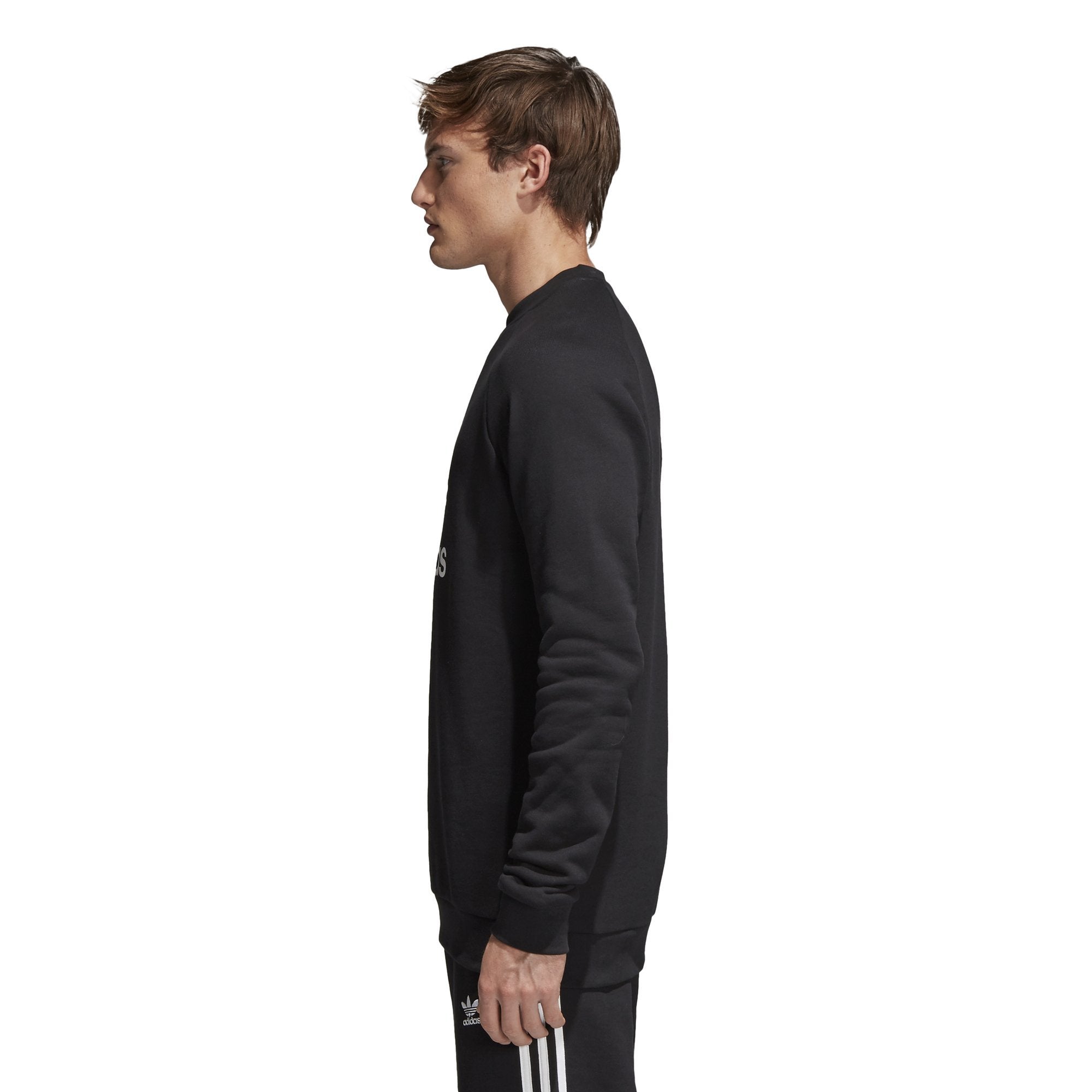 [CW1235] Mens Adidas Originals Trefoil Crew