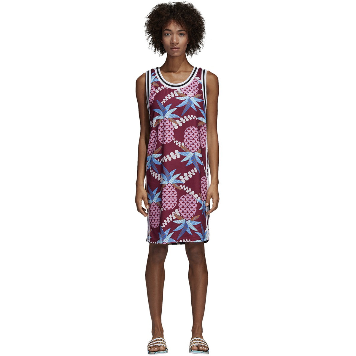 [CW4726] Womens Adidas Originals x The Farm Tank Dress
