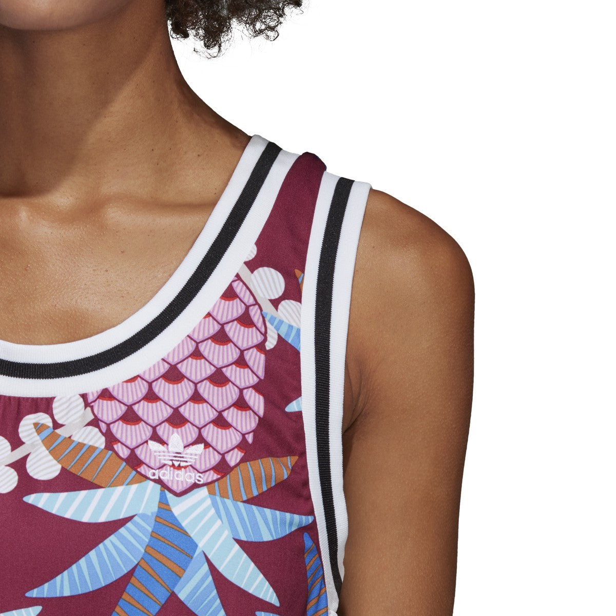 [CW4726] Womens Adidas Originals x The Farm Tank Dress