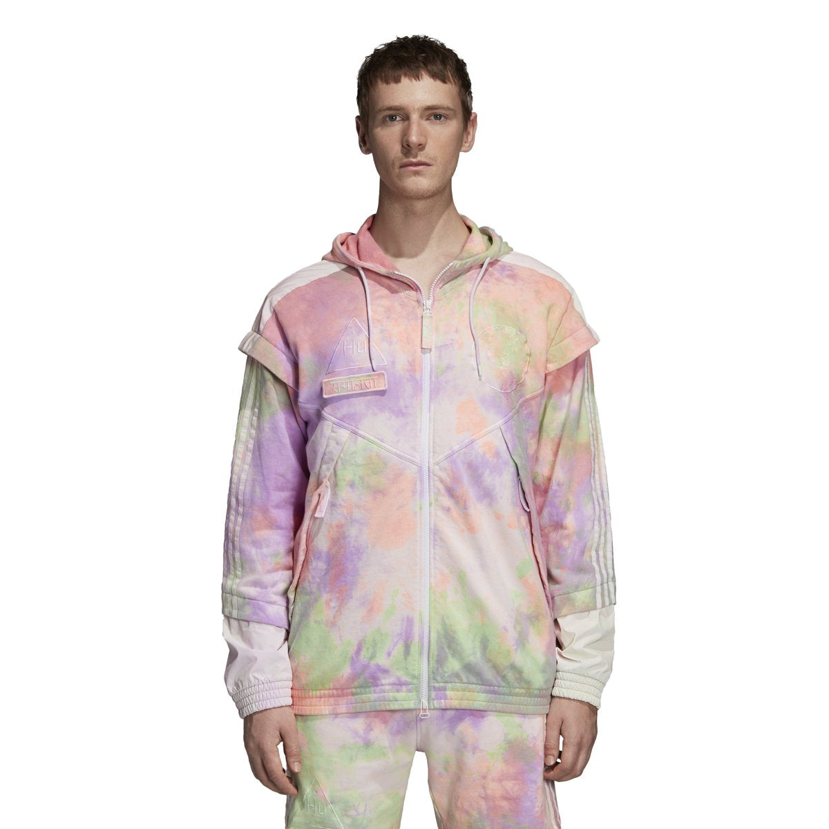 [CW9413] Mens Adidas Hu Holi Full Zip Hoodie