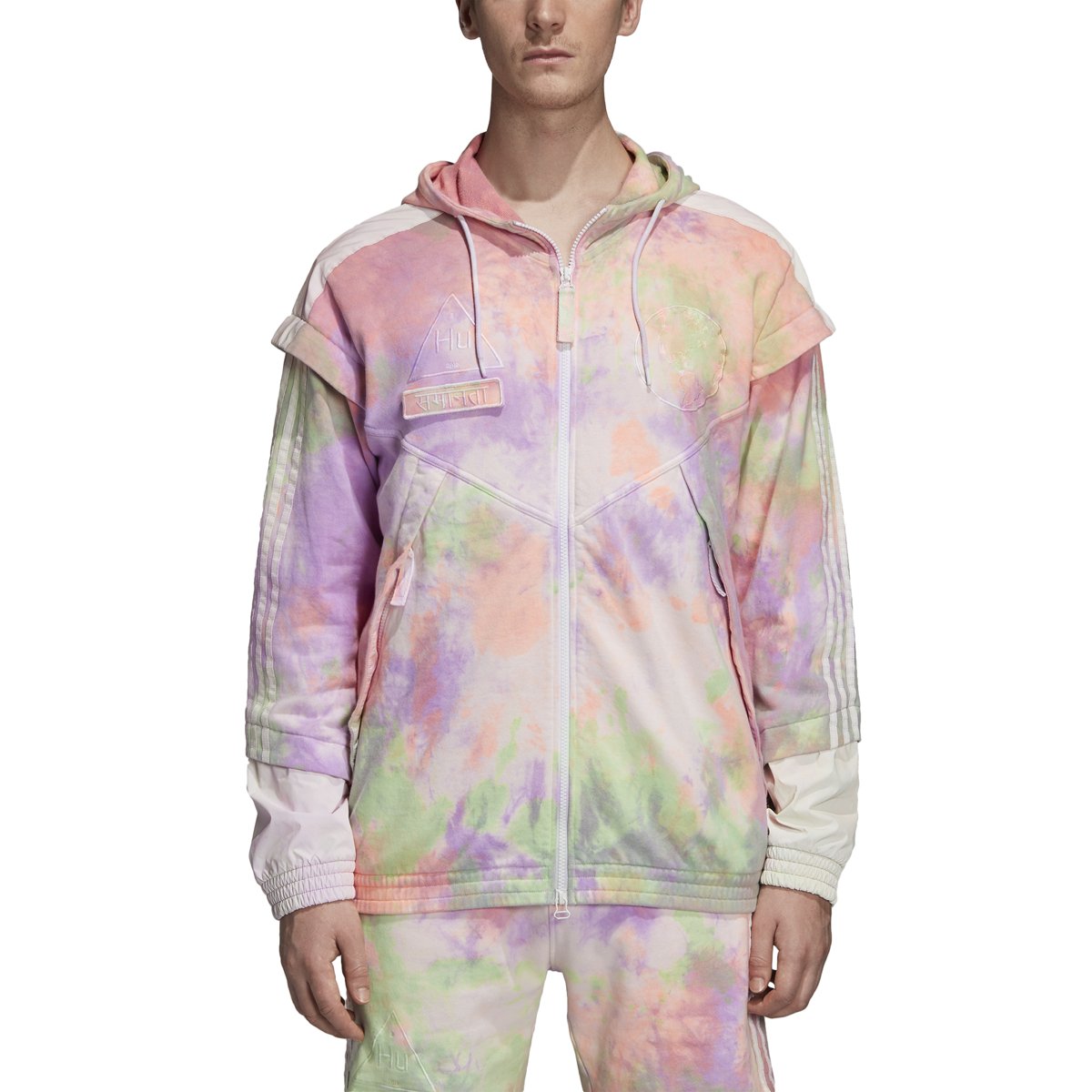 [CW9413] Mens Adidas Hu Holi Full Zip Hoodie