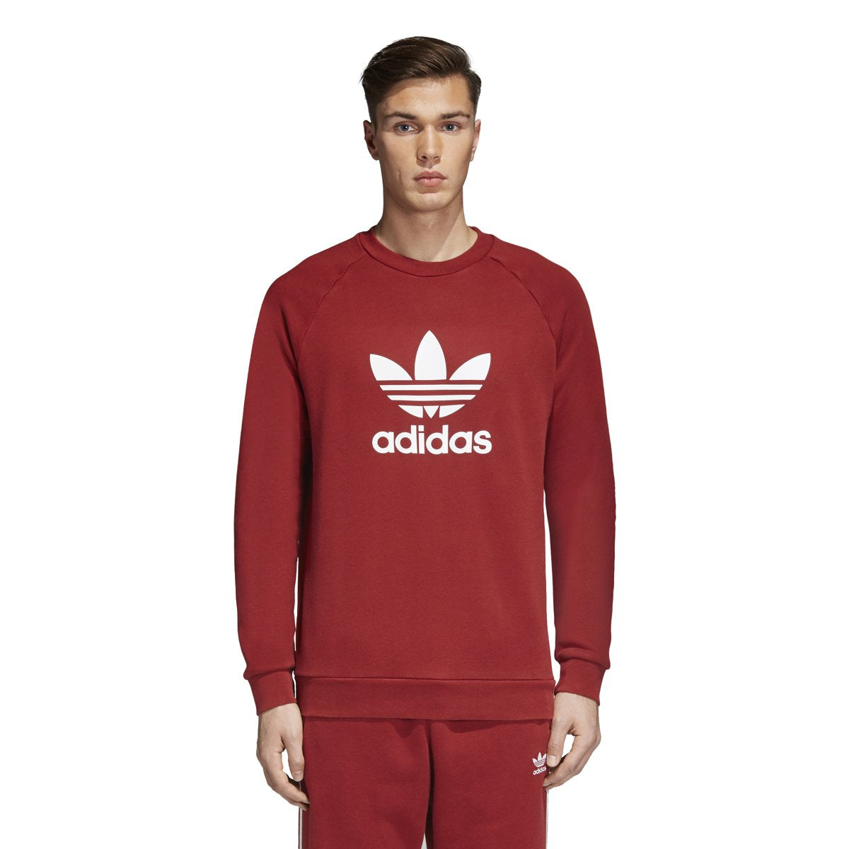 [CX1897] Mens Adidas Trefoil Crew