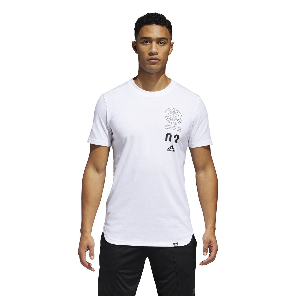 [CY6337] Mens Adidas Stack Scoop Tee