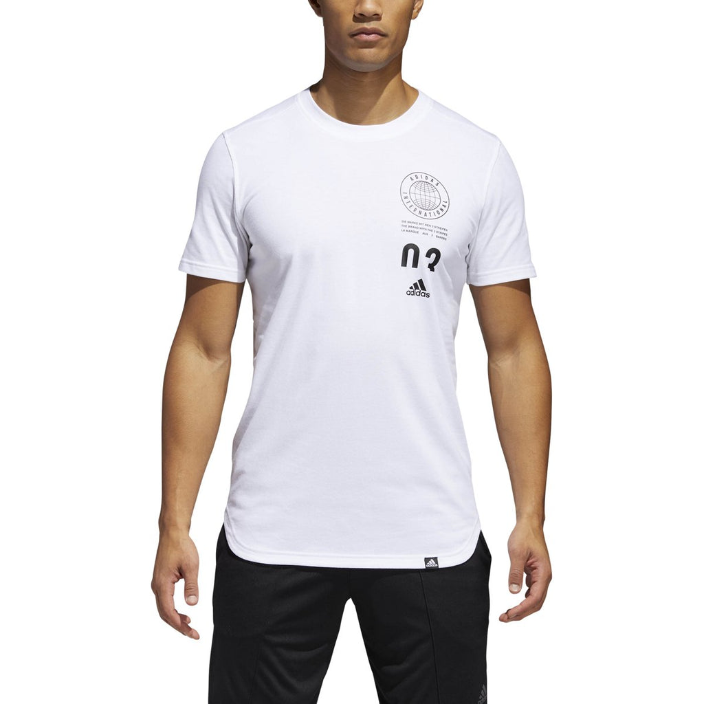 [CY6337] Mens Adidas Stack Scoop Tee