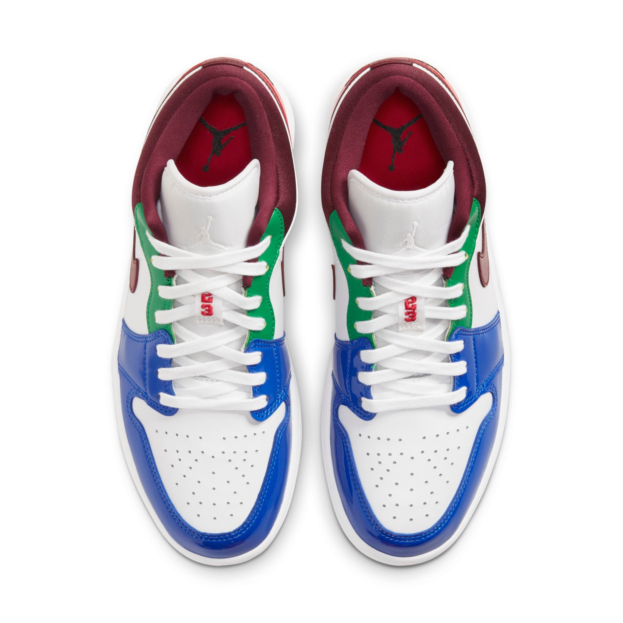 [DB5455-100] Womens Air Jordan Retro 1 Low (W) 'Multi-Color'