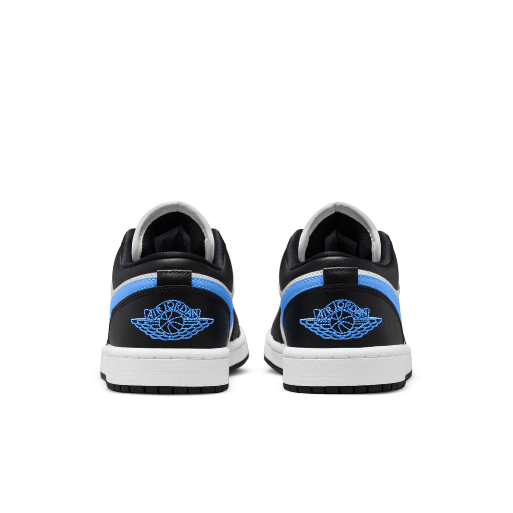[DC0774-041] Womens Air Jordan RETRO 1 LOW 'BLACK UNIVERSITY BLUE WHITE'