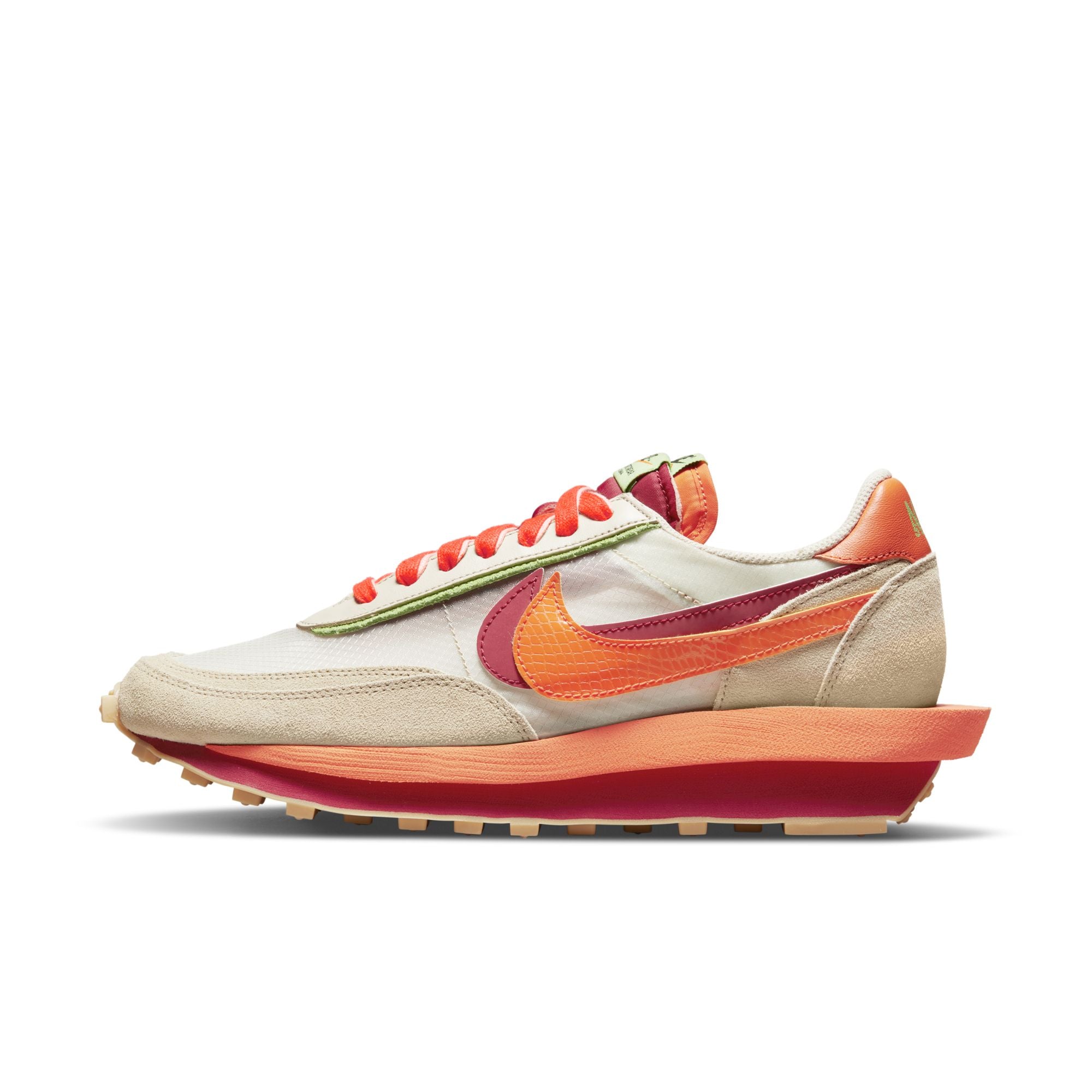 [DH1347-100] Mens Nike x Sacai x Clot LD Waffle "Kiss of Death"
