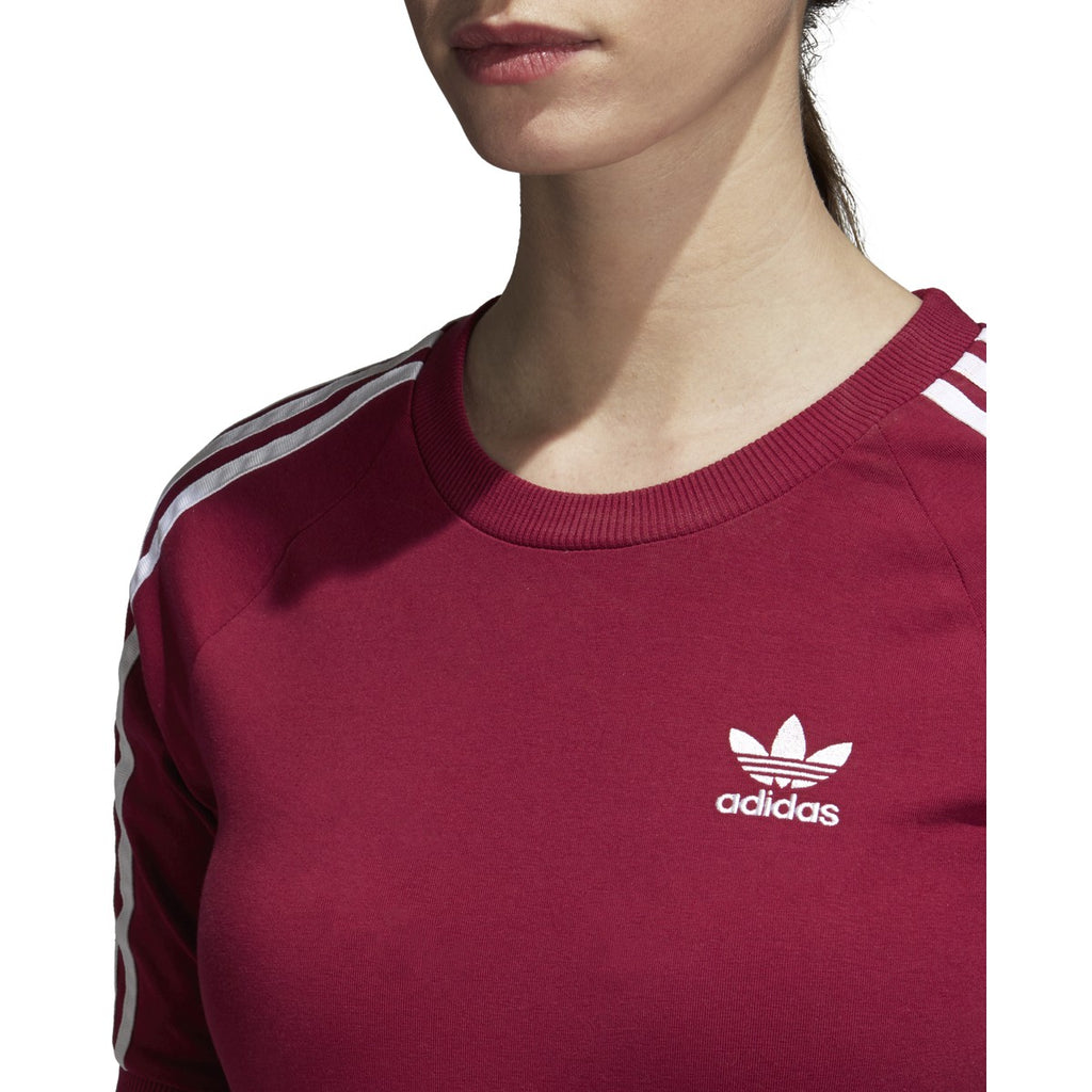 [DH3148] Womens Adidas Originals 3 Stripes Midi Dress