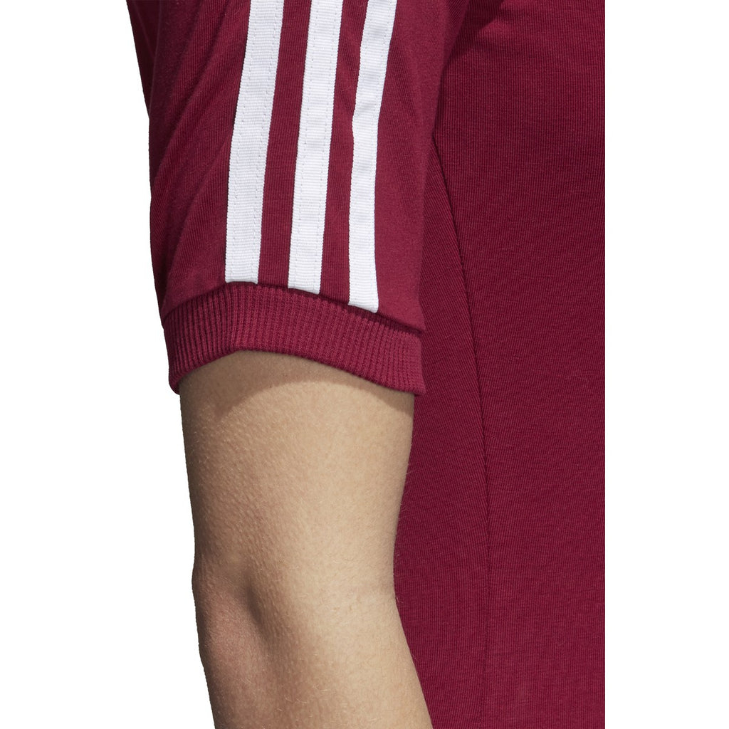 [DH3148] Womens Adidas Originals 3 Stripes Midi Dress
