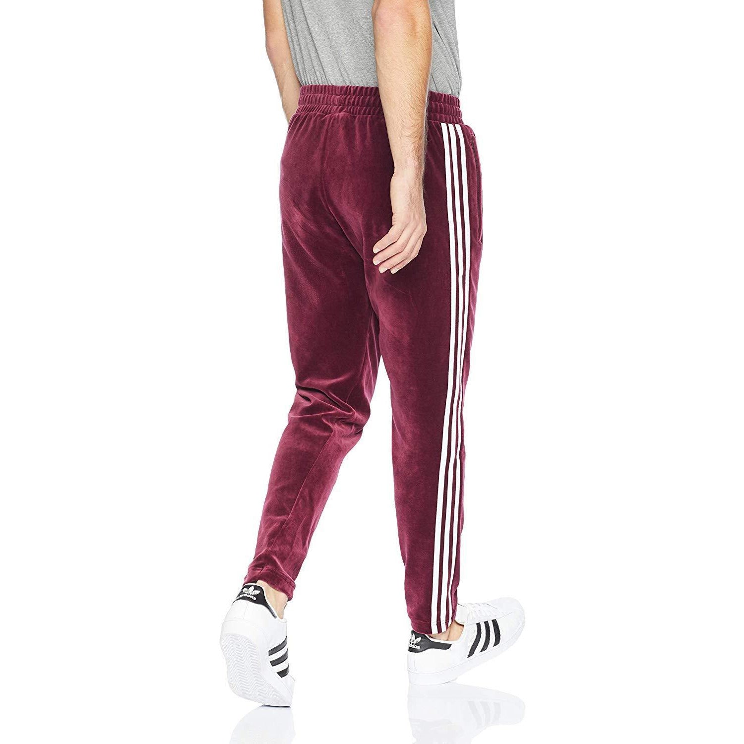 [DH5784] Mens Adidas Originals Velour Beckenbauer Track Pants