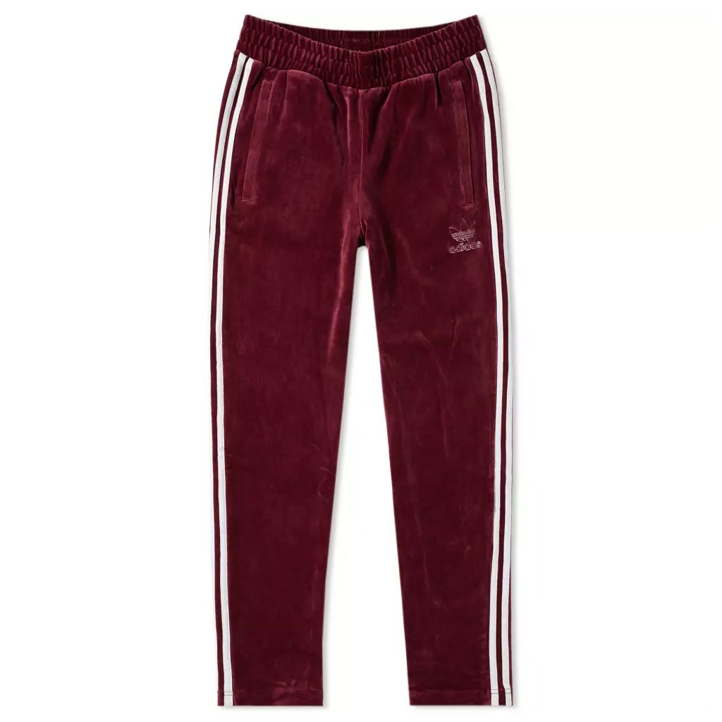 [DH5784] Mens Adidas Originals Velour Beckenbauer Track Pants