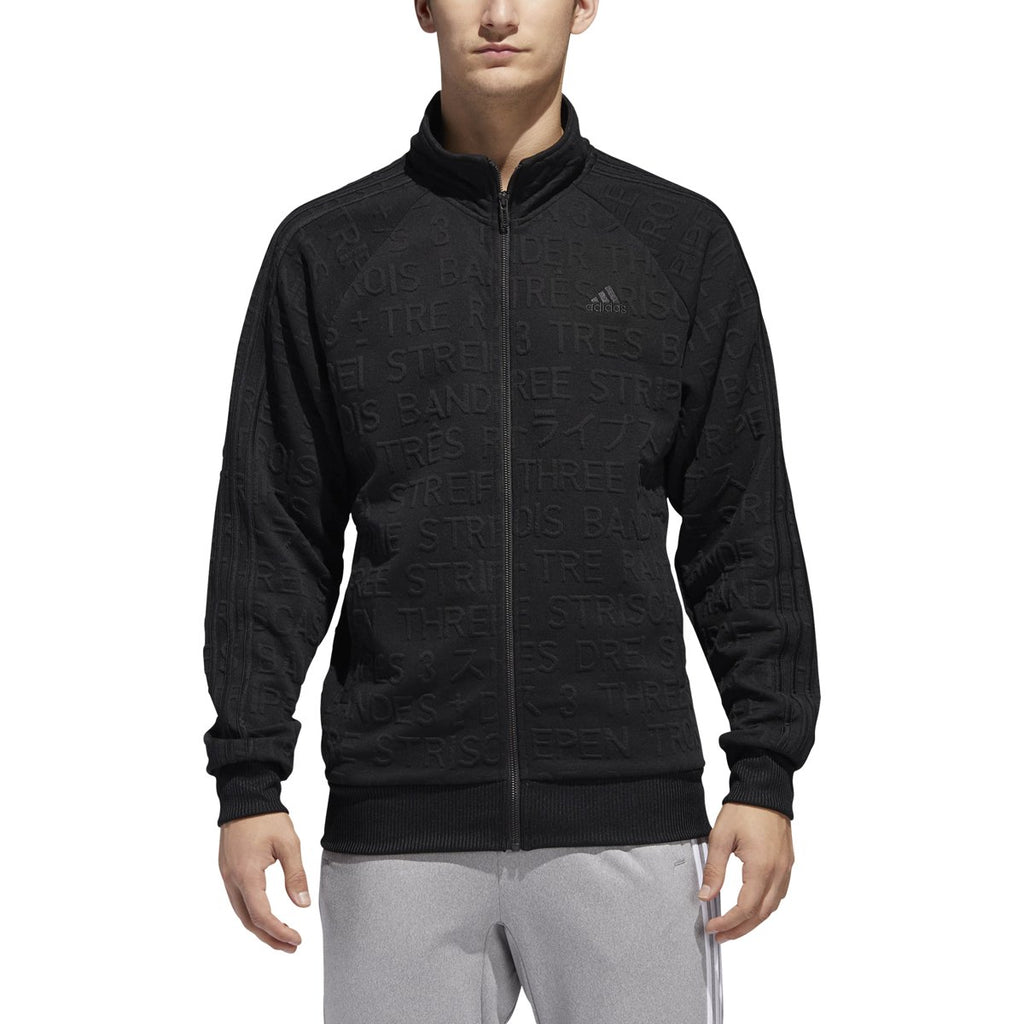 [DH9082] Badge of Sport 3-Stripe Cotton Fleece Pullover